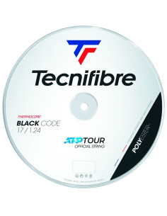 Cordage Tennis Tecnifibre Black Code 1.28 mm (bobine de 200m) 